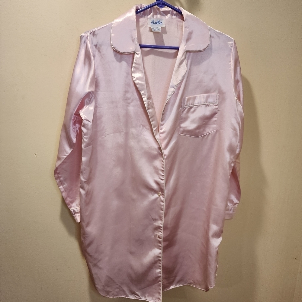 Ballet women's satin Sleep shirt Size S